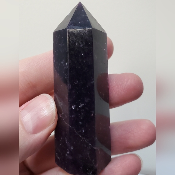 Lepidolite Crystal Tower - Picture 3 of 9